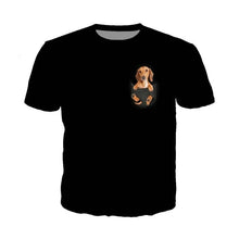 Load image into Gallery viewer, German Shepherd In Pocket T Shirt
