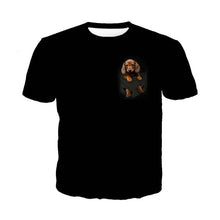 Load image into Gallery viewer, German Shepherd In Pocket T Shirt
