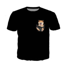 Load image into Gallery viewer, German Shepherd In Pocket T Shirt

