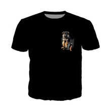 Load image into Gallery viewer, German Shepherd In Pocket T Shirt
